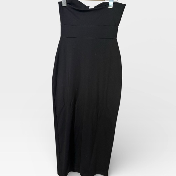 Susana Monaco Black Strapless Dress - Picture 4 of 6